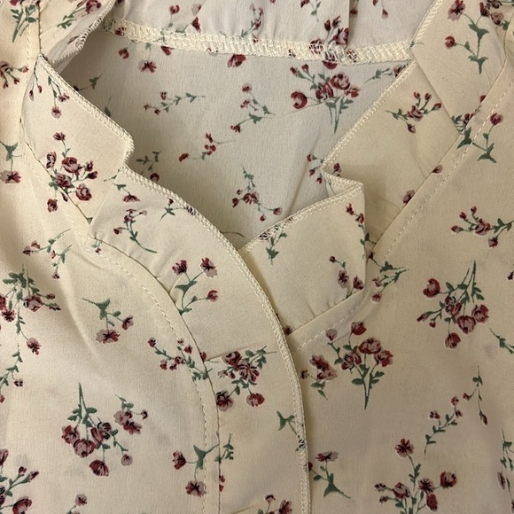 Floral BoHo Blouse | SIZE S - Picture 5 of 5